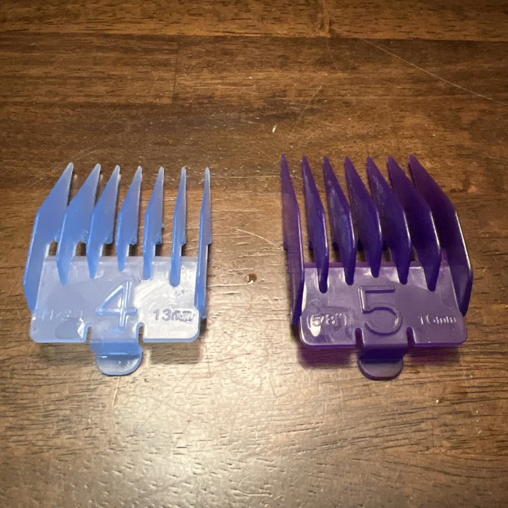 CONAIR CLIPPERS‎ SET OF 10 DIFFERENT SIZES EUC HAIRCUTTING TOOLS